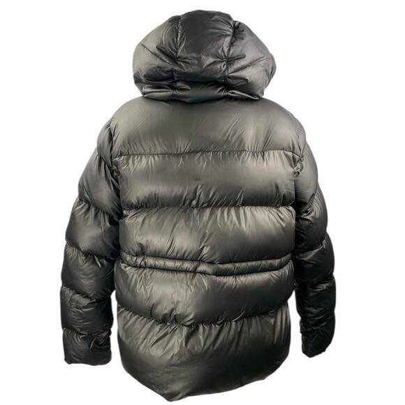 Hunter Women's Black Insulated Full Zip Hooded Winter Puffer Coat Jacket Size S - Picture 2 of 3